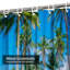 Tropical Beach, cocotiers, eau, bleu magnifique avec 12 crochets-1849481626