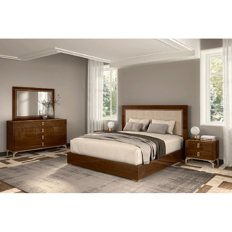 Aurelio Walnut Accent Nightstand