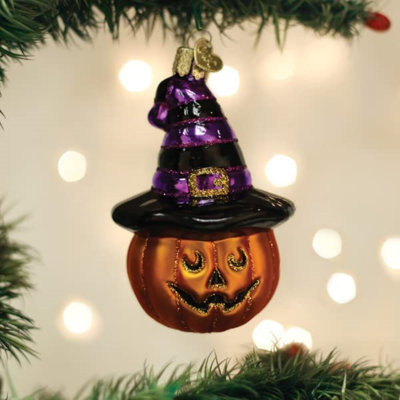 4 in. Glass Shatterproof Hanging Figurine Ornament