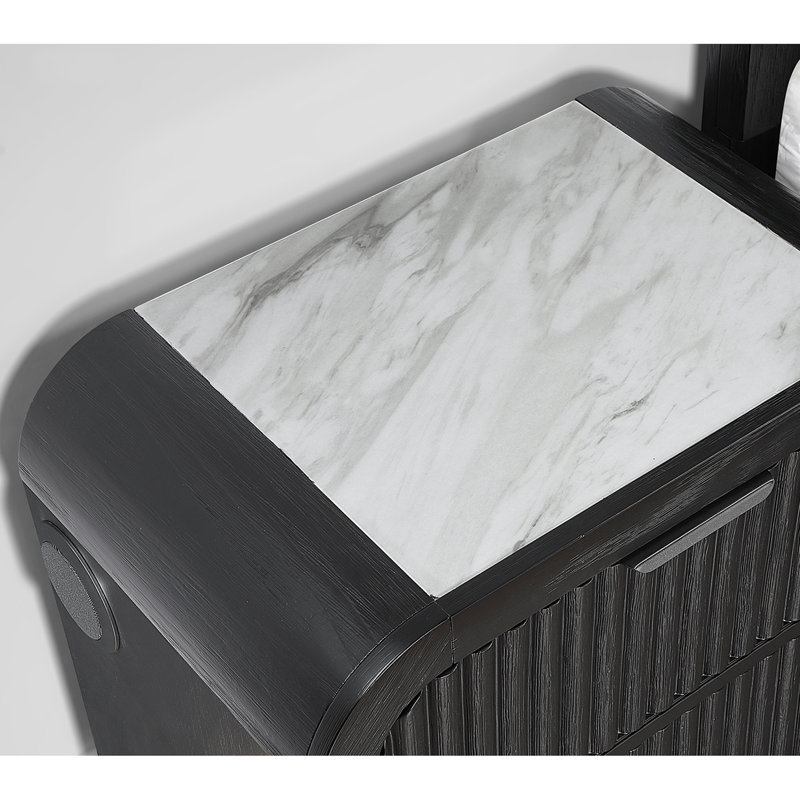 White and Black Chest