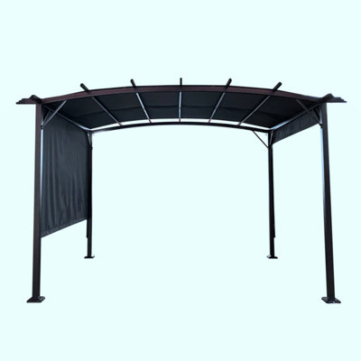 12 pi. L 9 pi. D Pavillon de jardin en acier
