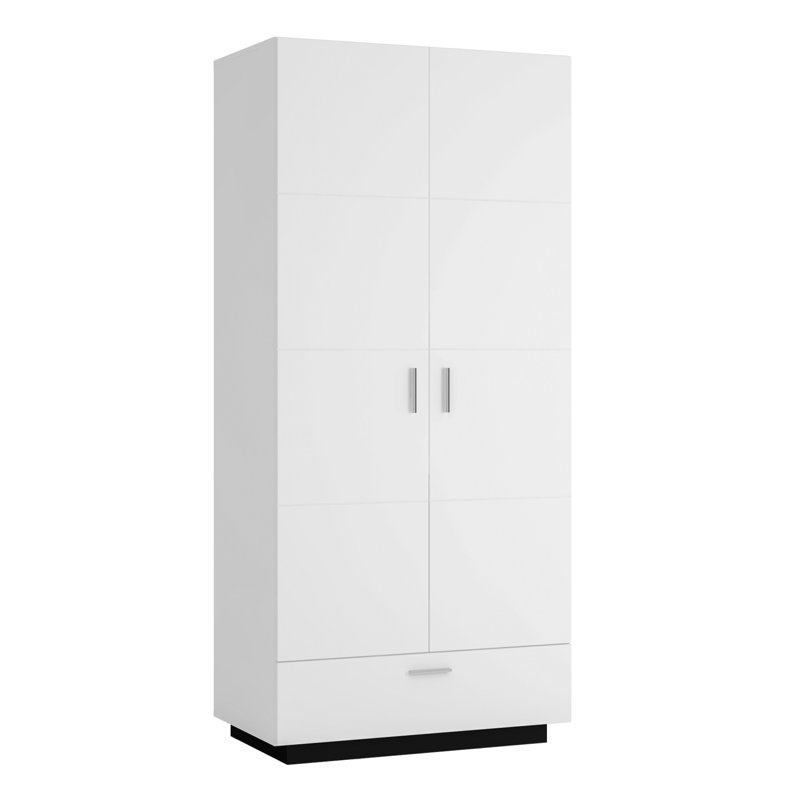Doneka 2 Door Manufactured Wood Wardrobe