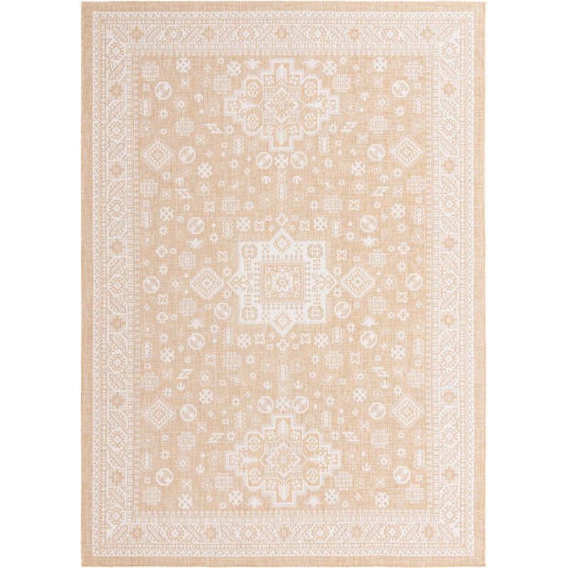 Tapis d'extérieur de couleur orange, Rectangle 10 pi x 14 pi