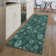 Premium Machine Washable Prisco Teal Rug