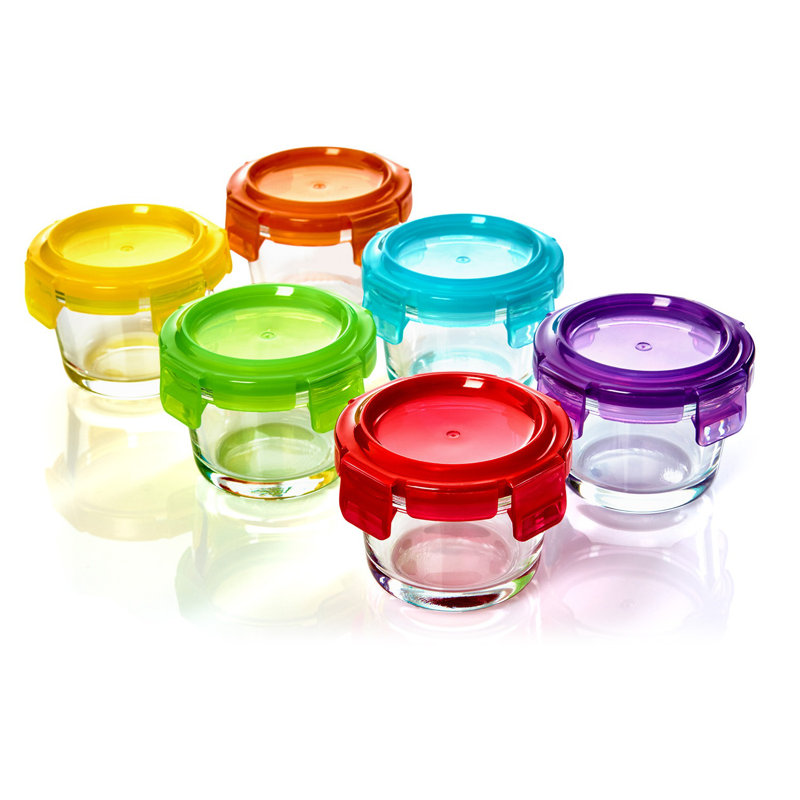 Glass Jar - Set of 6