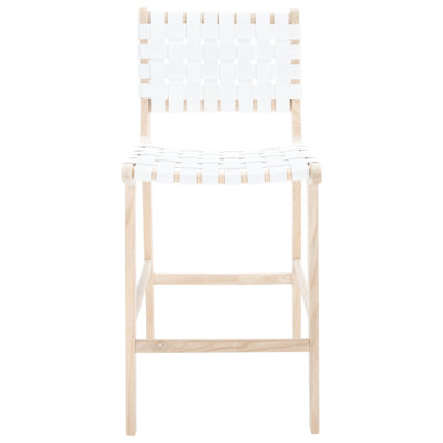 Alston Upholstered Counter Stool with Solid Wood Frame
