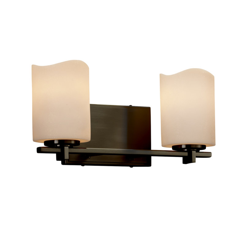Burdette 2 - Light Dimmable Vanity Light, Dark Bronze
