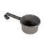 Grey Metal Treat Jar With Latch Lid