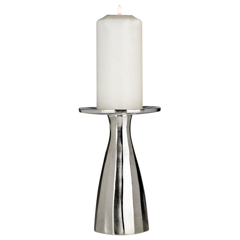Manningtree Metal Fireplace Candlestick, 19cm H x 12cm W x 12cm D