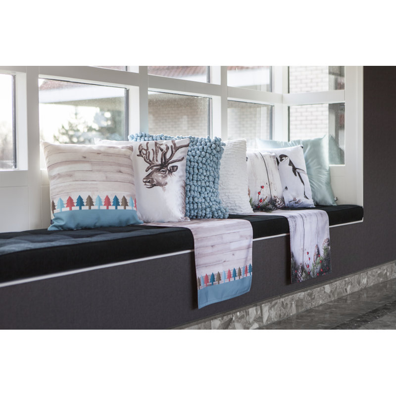 Carla Cotton Blend Throw Pillow