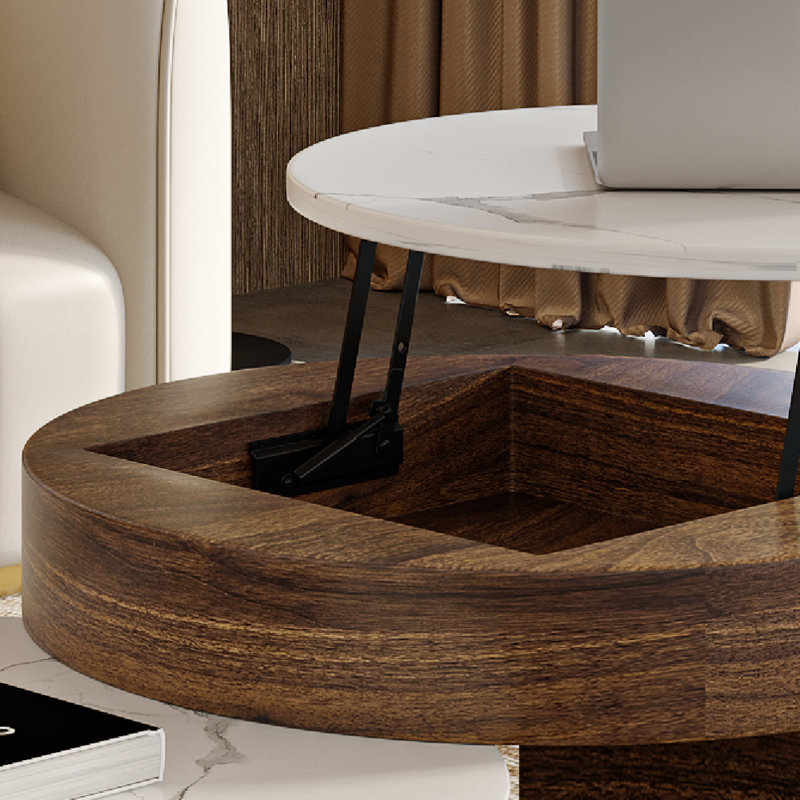 Table basse Clarene, Brun