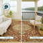 Tapis damassé intérieur / extérieur lavable à la machine ACN2611-1461960904-1461960905