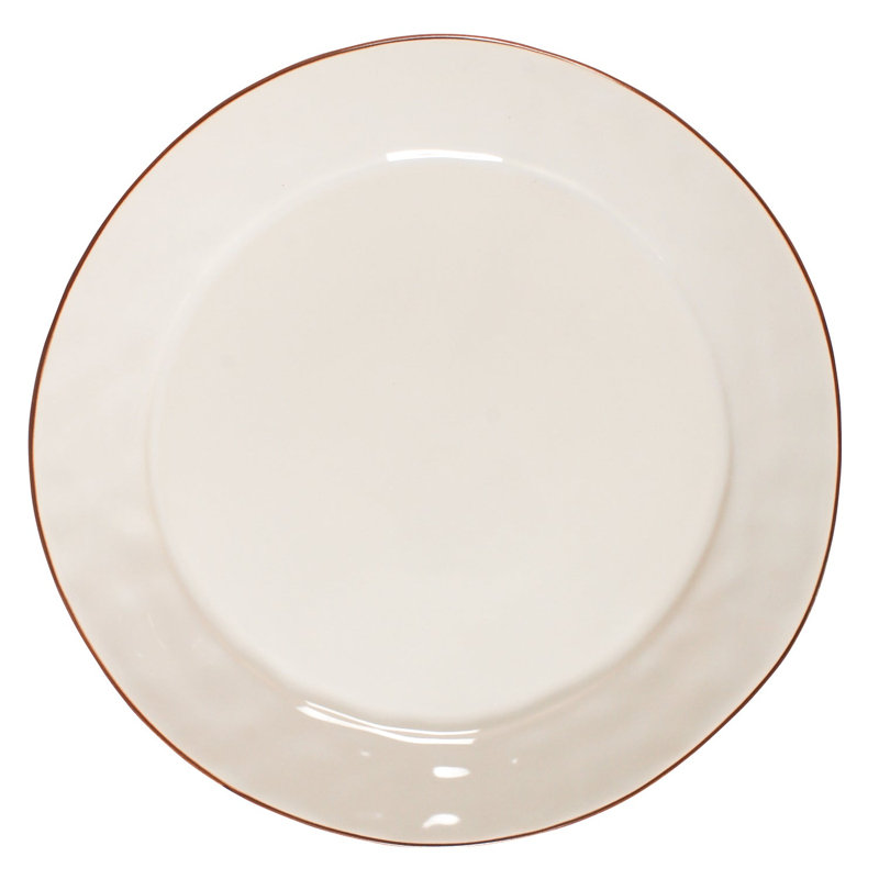 Cantaria Charger Plate - Almost Yellow, Ivory