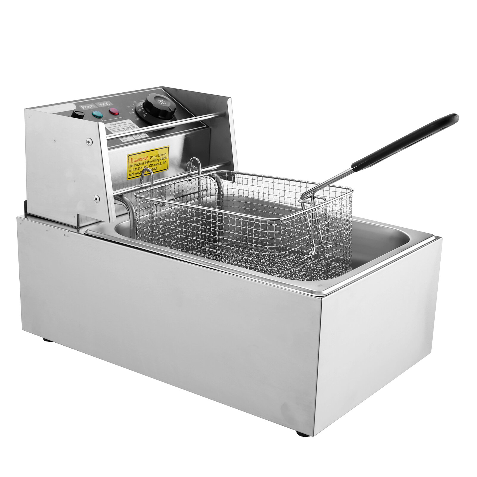 Yescom 6 Indoor Turkey Fryer with Timer