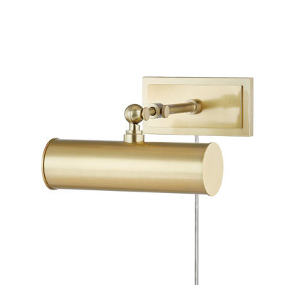 Holly 1 - Light Plug-in Wall Mounted Picture Light