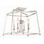 Plafonnier semi-encastré 4 lumières 16 po-673025384