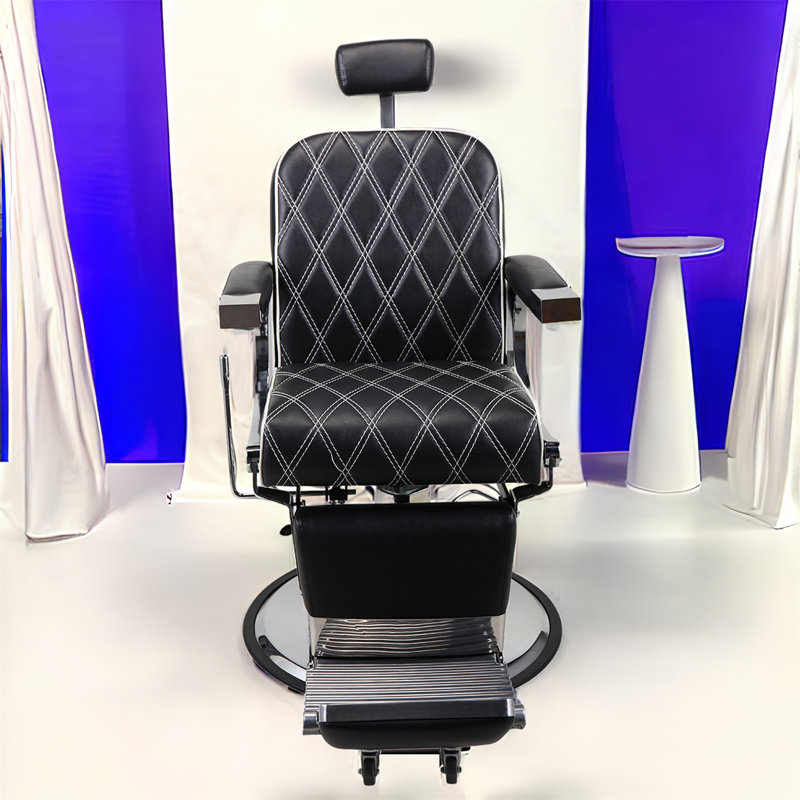 Fauteuil inclinable massant en simili-cuir