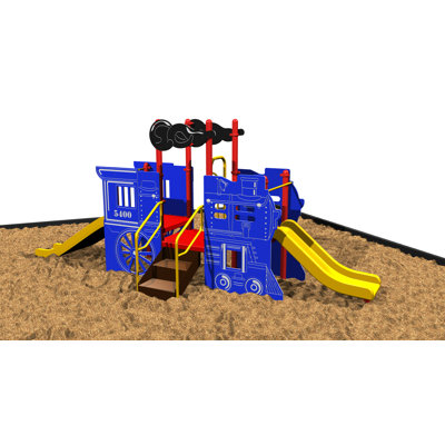 Floor Mounted Metal Playground