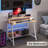 31.5" Computer Desk for Small Spaces, Modern Home Office Desk with Storage Shelf and Monitor Stand-1368742290