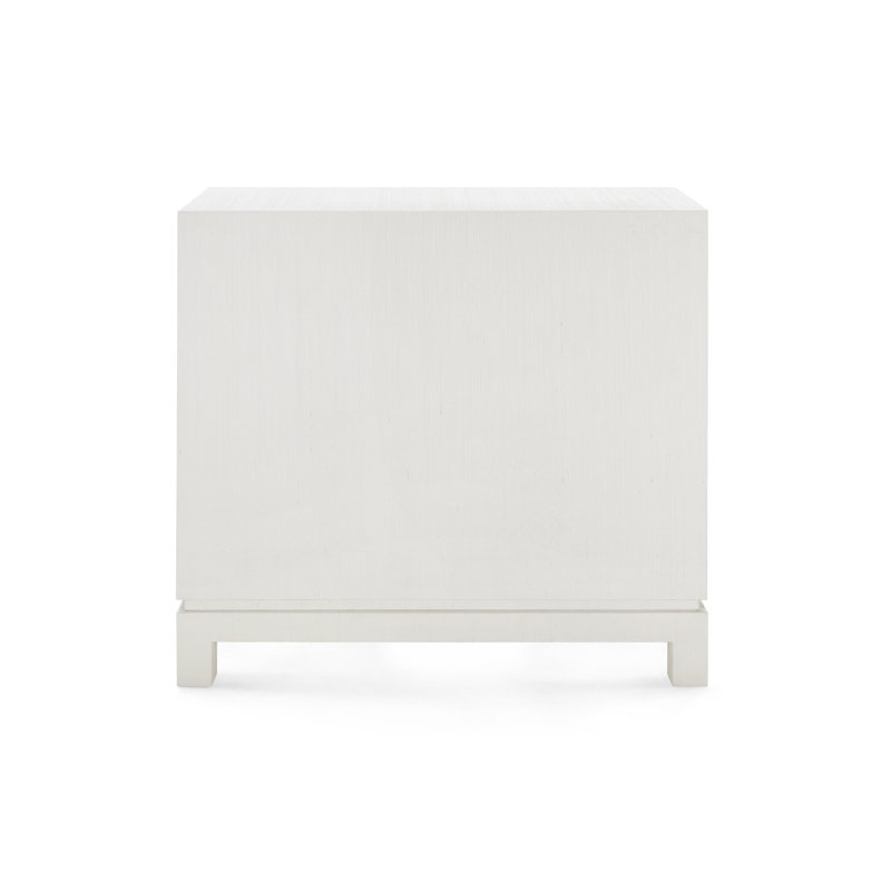 Florence Large 4-Drawer, Sand White