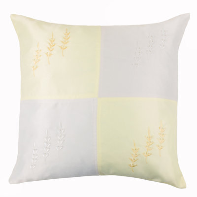 Floral Square Cushion Cover