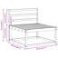 249cm Wide Patio Sectional-896953968