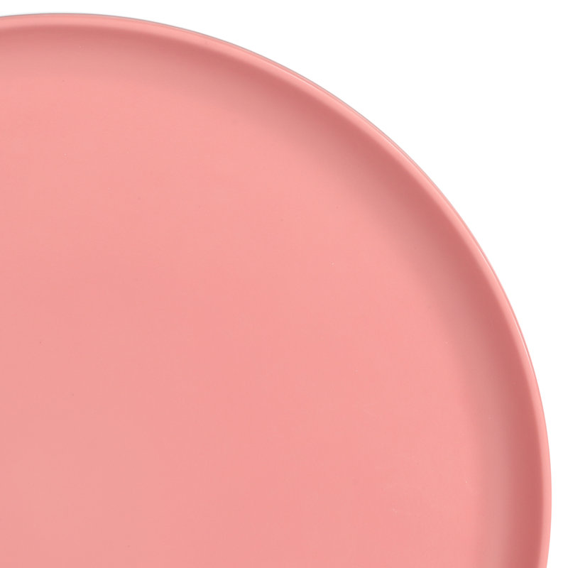 Ensemble 12 pièces de vaisselle Gibson Home Canyon Crest, Rouge rose