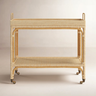 Aldford Solid Wood Bar Cart
