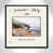 Espresso Floater Framed Canvas