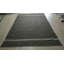 Gray Handwoven Wool Subtle Linear Bands Geometric Modern Contemporary Carpet Rug-748928279