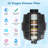 10" Filtered Shower Head,High Plessure 10-Spray Handheld,20 Stage Shower Filter,Extension Arm, 71" Hose-119691170