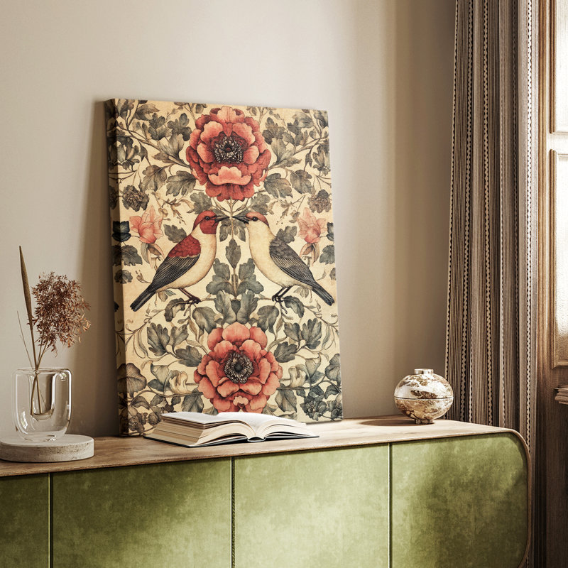 Collection sur toile de fond de la série WG-MR-MR de MRRIS - Prêt à accrocher, H 60 po x l 40 po