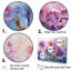 «Rose et mauve», impression sur toile-922481038-922481031