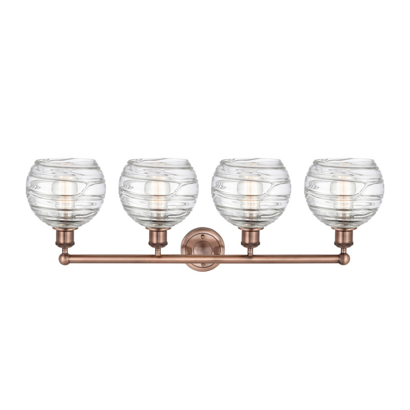 Essex 4 - Light Dimmable Vanity Light, Antique Copper