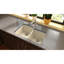 Évier de cuisine à double cuve encastrable l 33 po x l 21 po Quartz Luxe-18959129