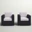 Chaise de patio avec coussins Northridge-2072276233