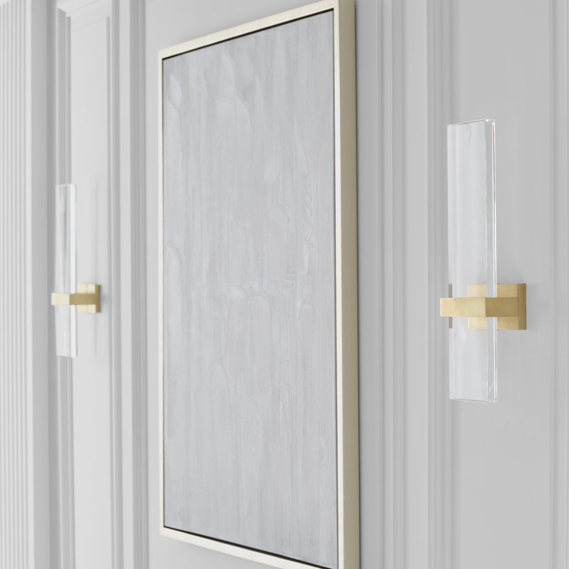 Flyta 1 - Light LED Flush Mounted Sconce, Clear
