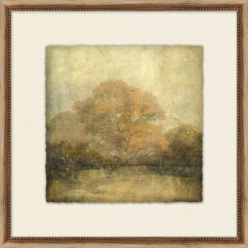 Peinture transitionnelle - Cadre photo sur papier
