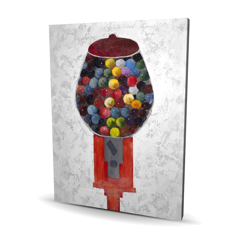 Chewing Gum Dispenser - Unique Canvas Home Decor Piece
