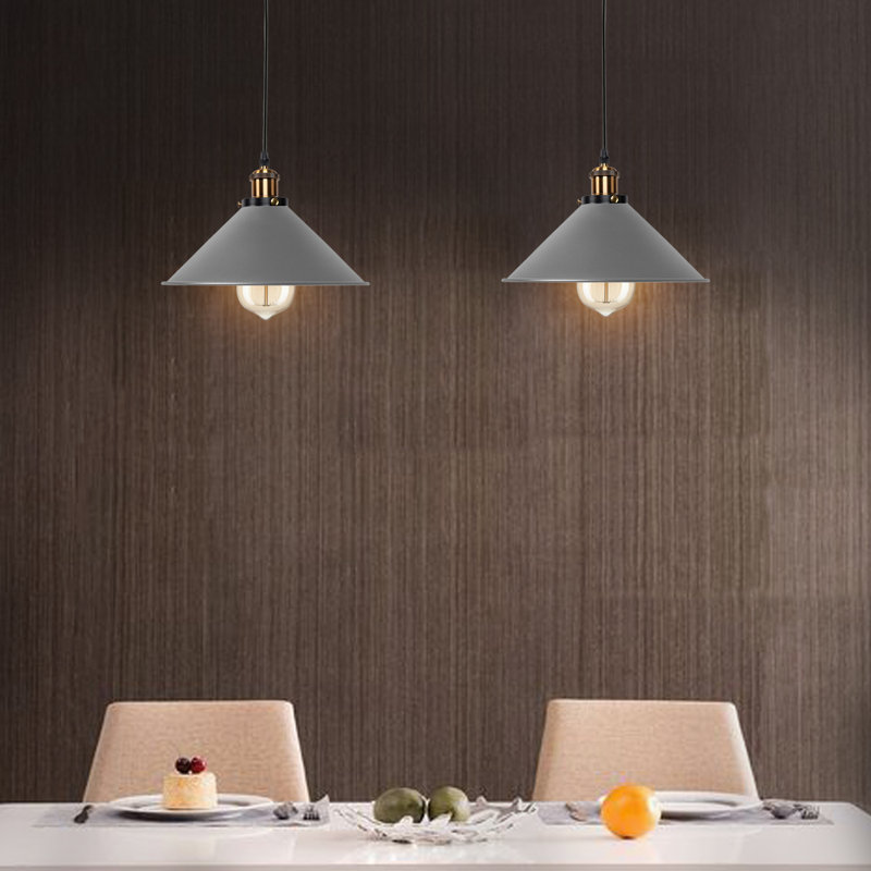 Lofton 2 - Light Gold Cluster Pendant, Grey