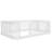 Wood Floor Bed Frame with Fence Guardrails, Montessori Style Platform Bed for Kids