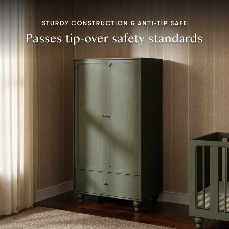 Astre Assembled Armoire by Nate Berkus, Archival Elm