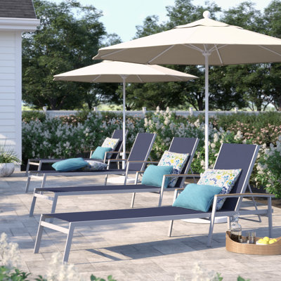 Chaise longue inclinable Caspian