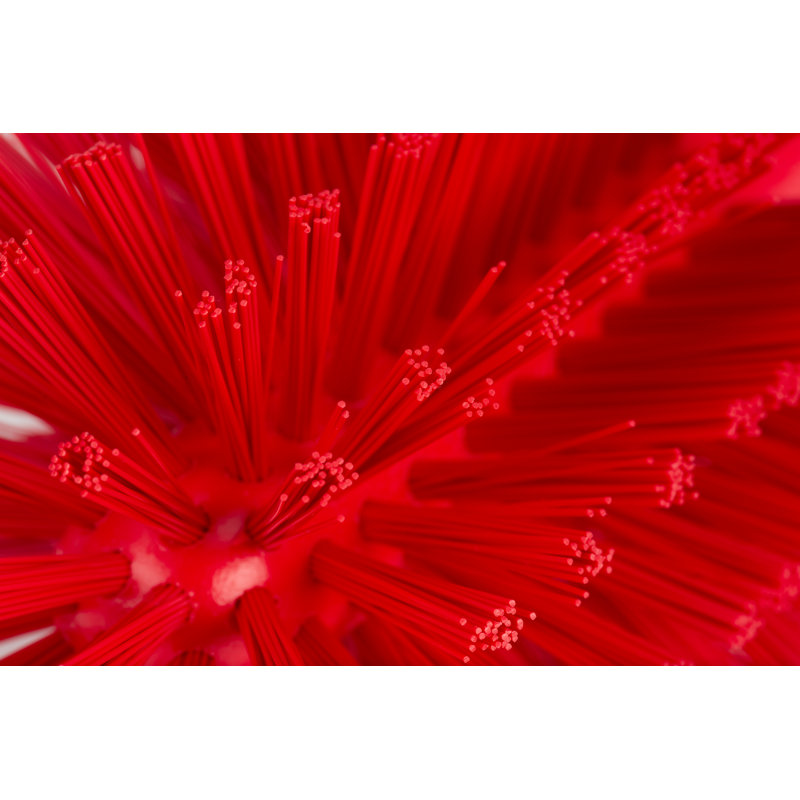 Brosses de nettoyage de valve, Rouge, H 7,10 po x L 7,10 po x l 4 po