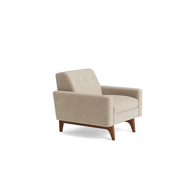 Tyler Chair, Velvet - Beige