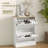 Slim Shoe Cabinet For Entryway, Modern Hidden Shoe Storage Cabinet With 2 Flip Drawers And Adjustable Shelves For 12 Pairs Of Shoes-114198491
