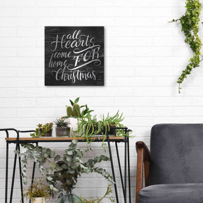 Home For Christmas' by Cindy Jacobs, Metal Wall Art