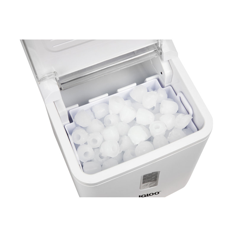 Igloo Automatic Self-Cleaning 26-Pound Ice Maker, White