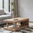 Wood coffee table