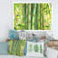 Tiges de bambou vert vif - peinture sur toile-59281823-59281825